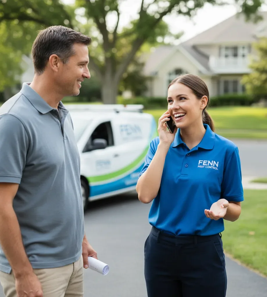 Fenn Pest Control customer support in Villanova